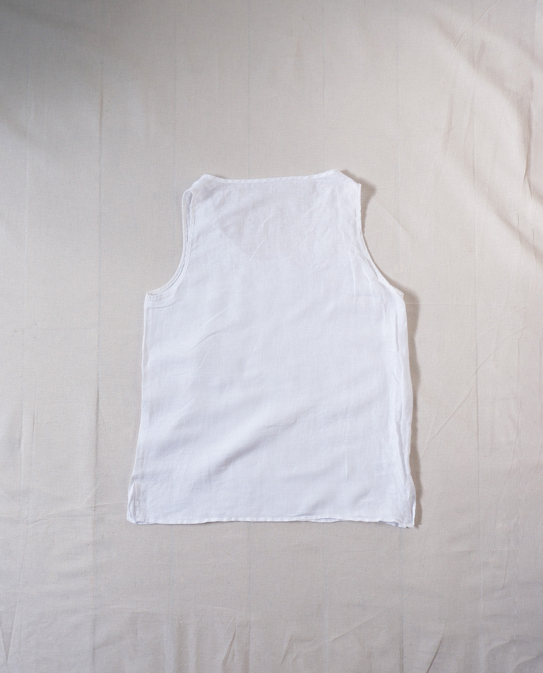 Linen Lace Vest
