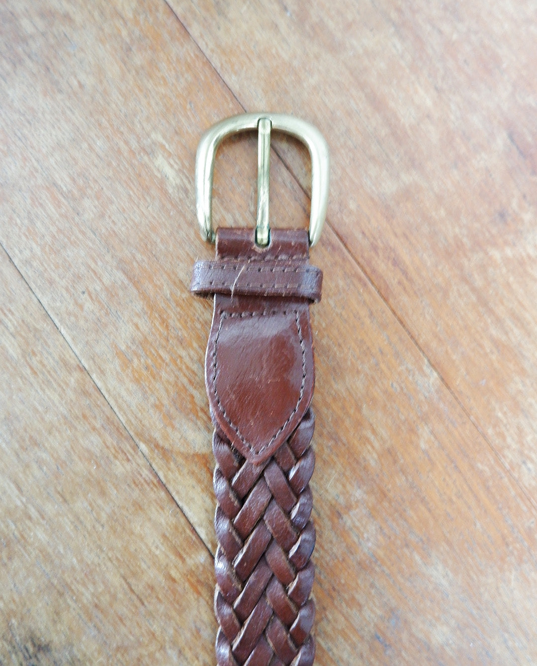 Leather Weave Belt