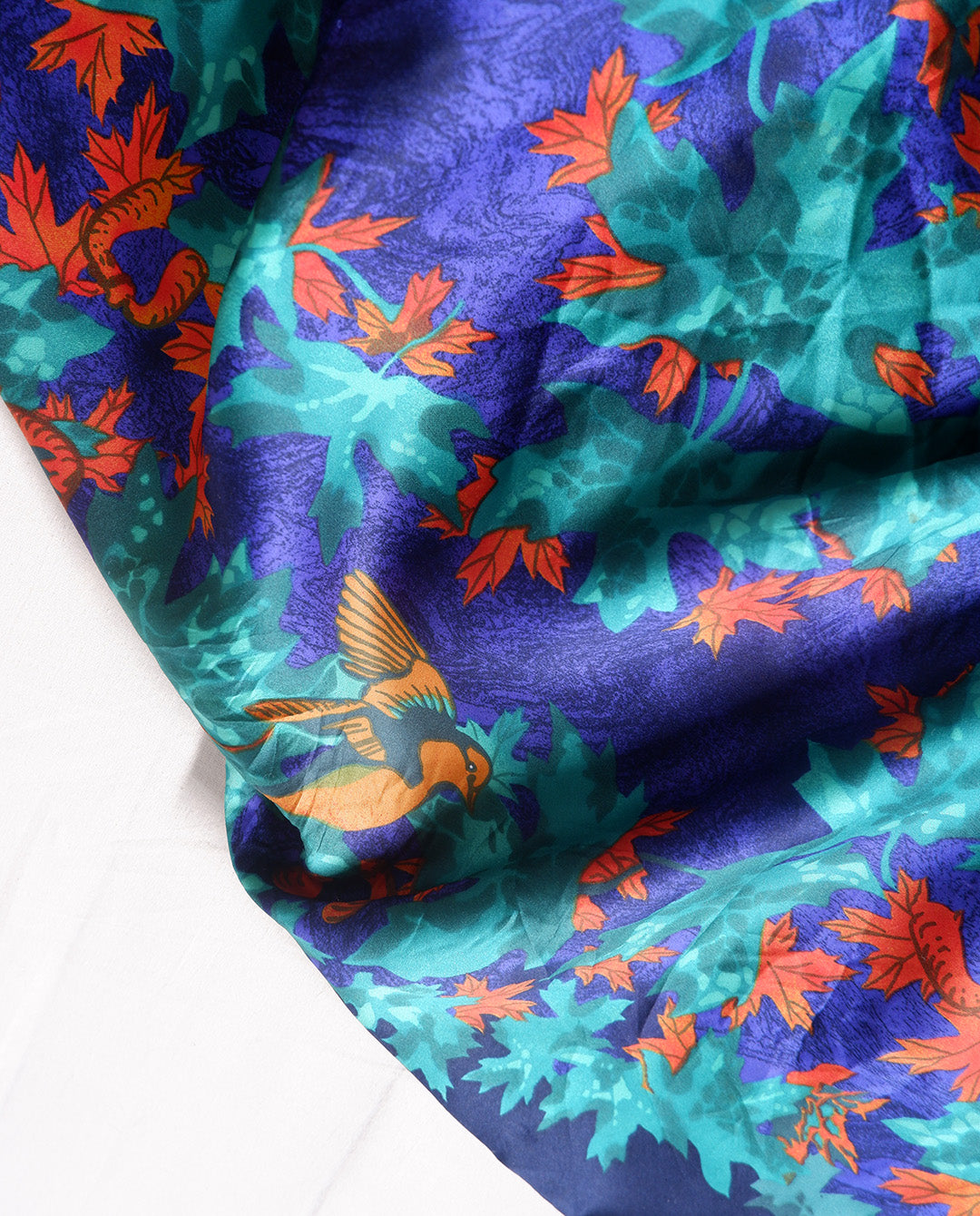 Birds and Leaves Scarf