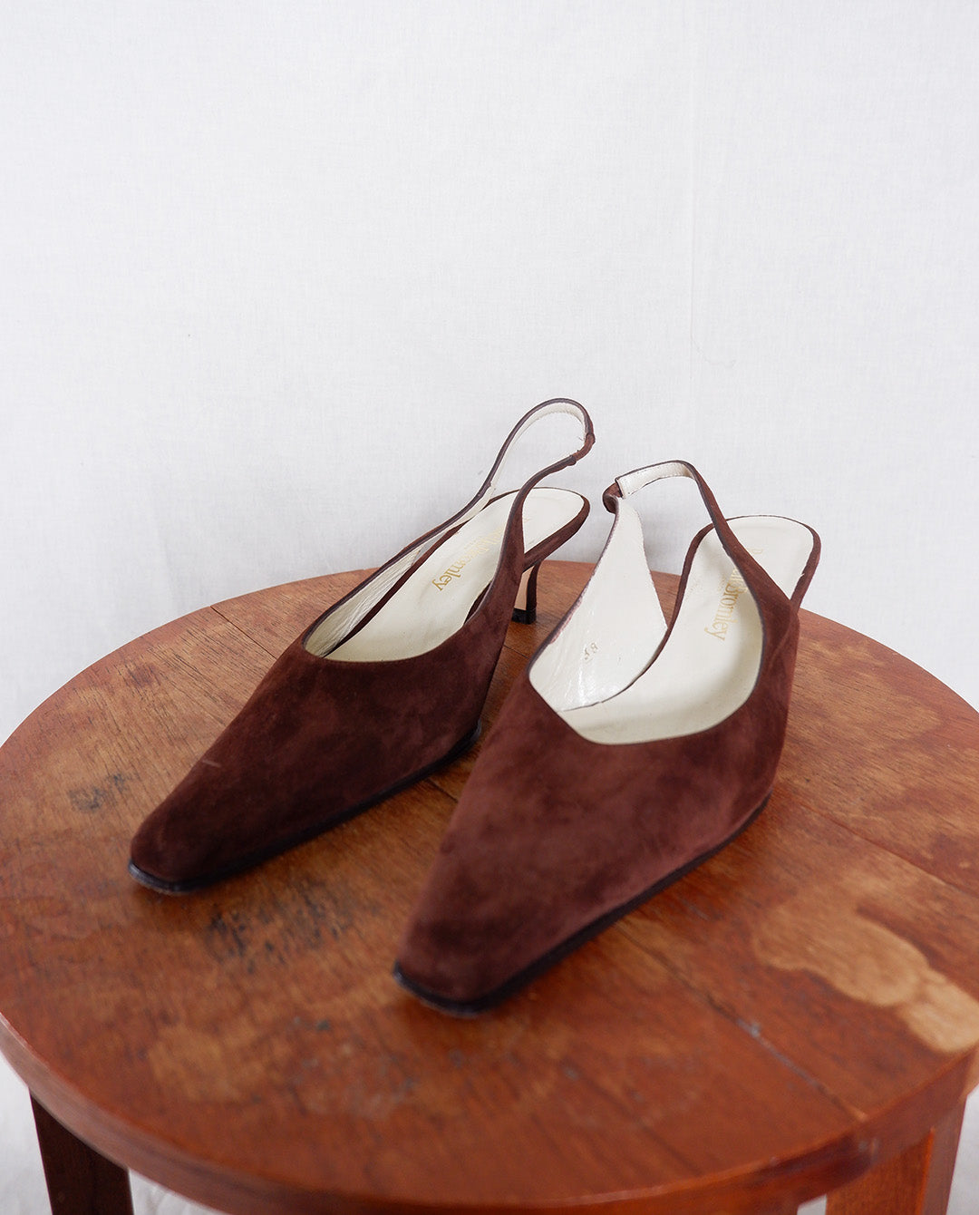 Suede Mule Shoes