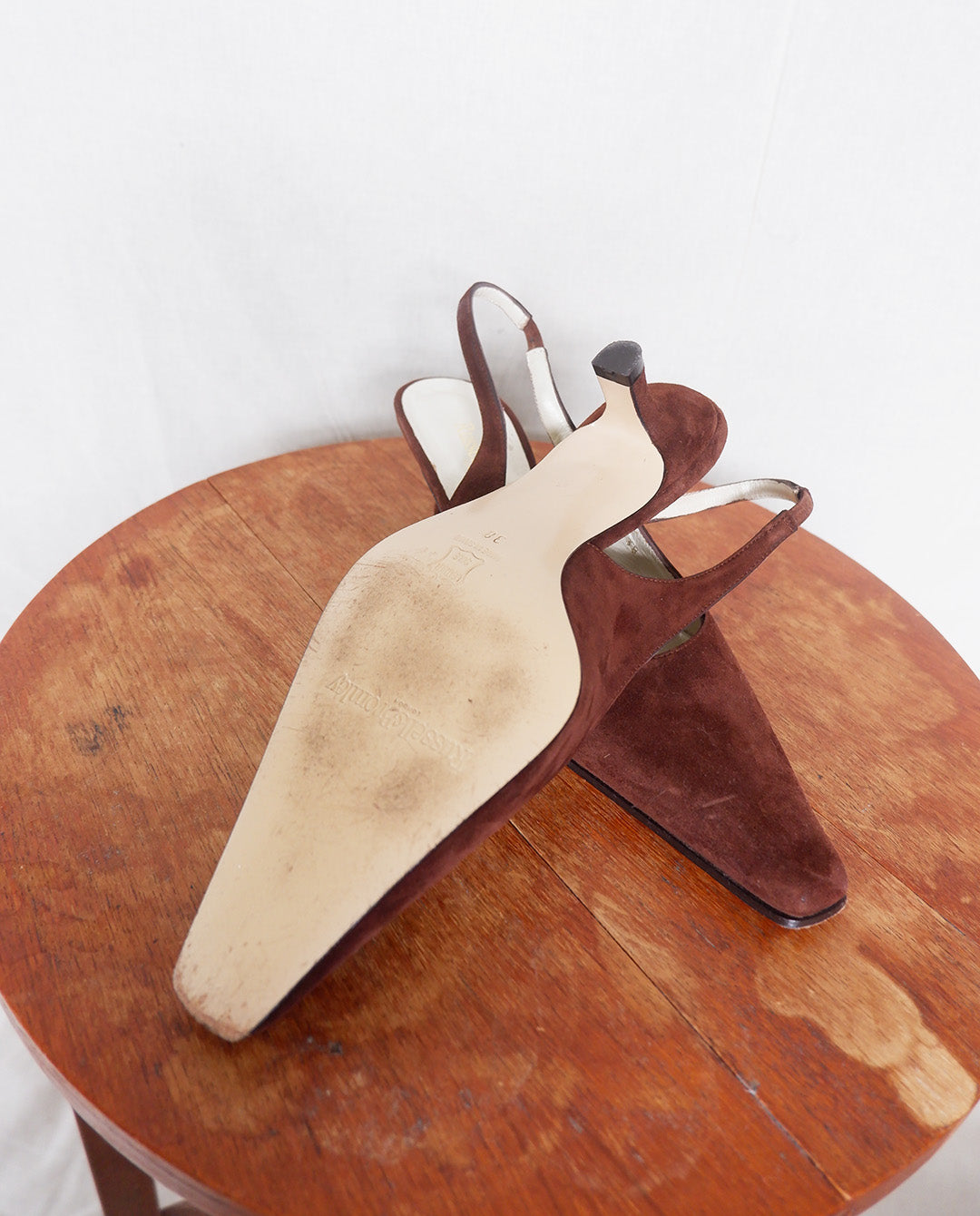 Suede Mule Shoes