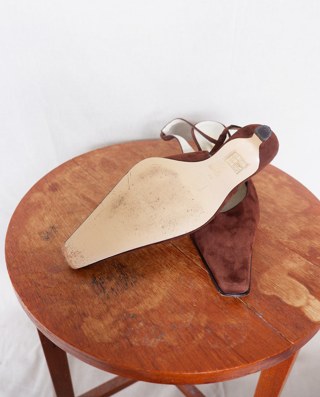 Suede Mule Shoes