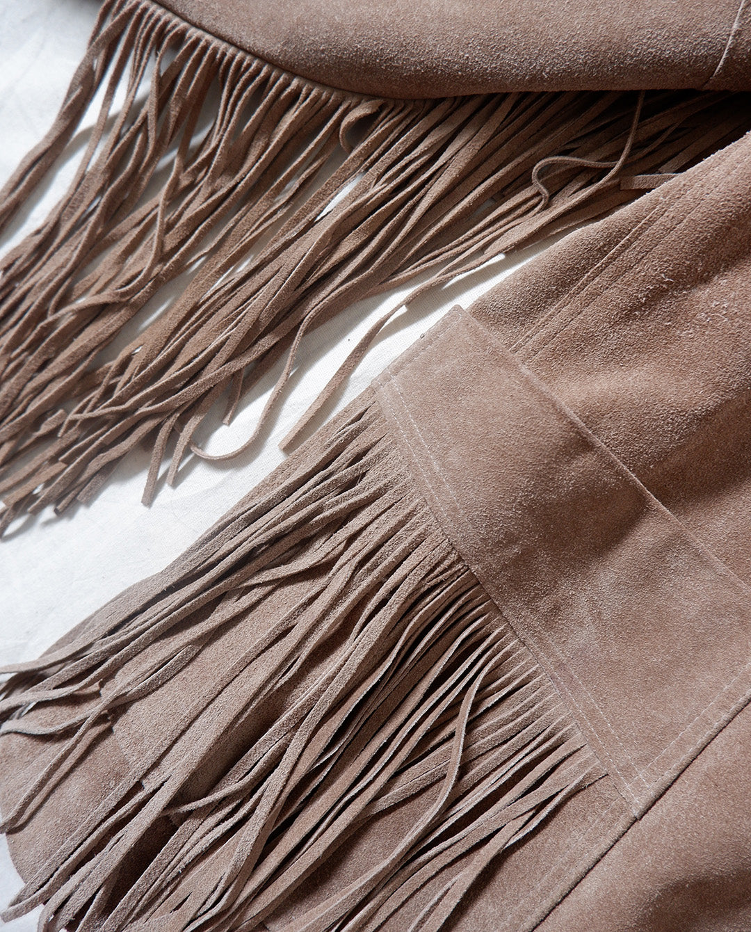 Frilled Leather Jacket