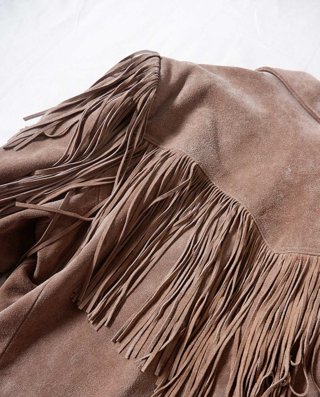 Frilled Leather Jacket