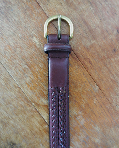 Weave Detail Belt