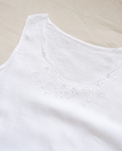 Linen Lace Vest