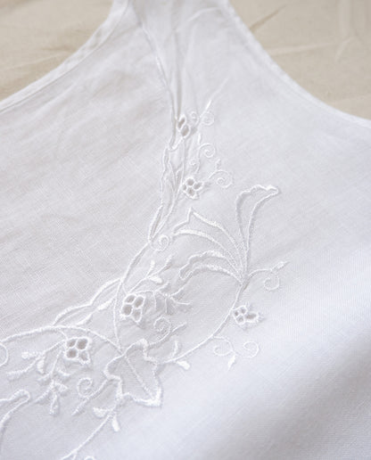 Linen Lace Vest