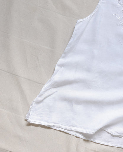Linen Lace Vest