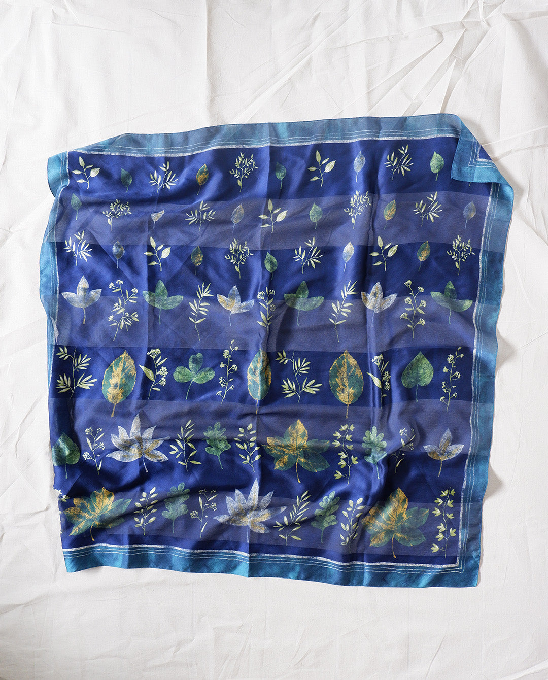 Leaf Patterned Scarf