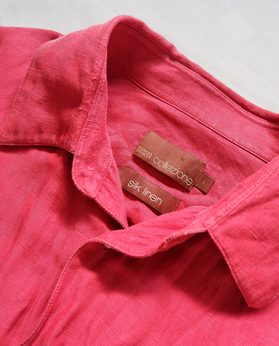 Short Sleeve Silk Linen Shirt