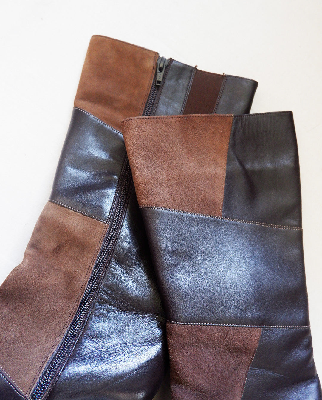 Patchwork Boots