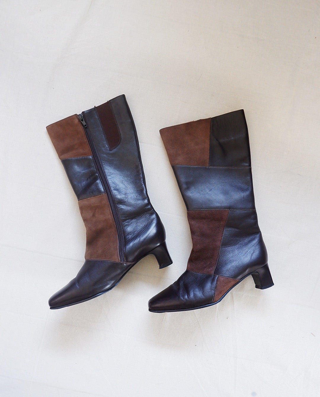 Patchwork Boots