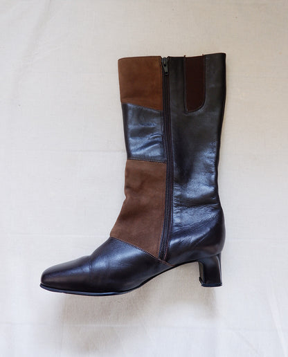 Patchwork Boots