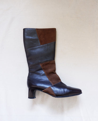 Patchwork Boots